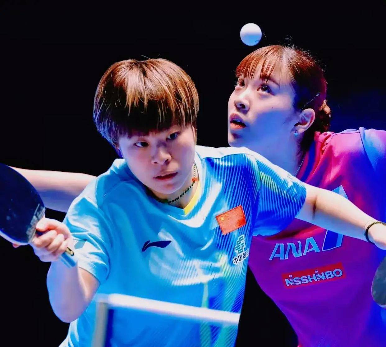 乒乓球亚洲杯2月5日晚，国乒五战四胜抗日，陈熠迎战削球手桥本，孙颖莎闯入16强！