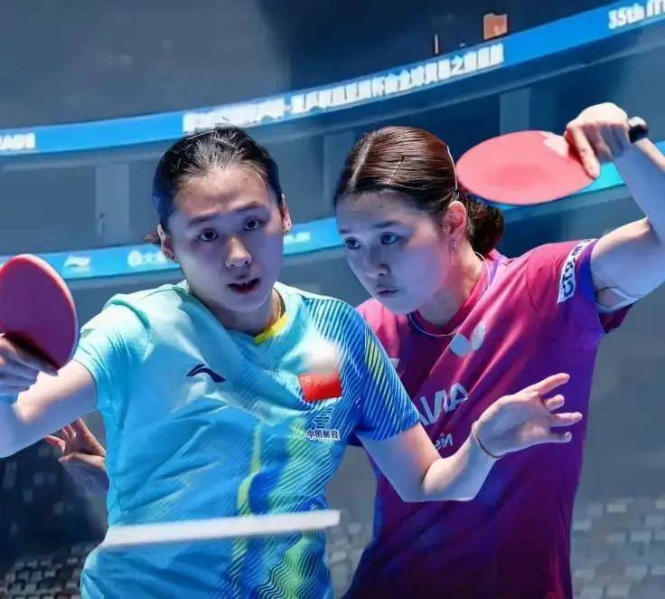 乒乓球亚洲杯2月5日晚，国乒五战四胜抗日，陈熠迎战削球手桥本，孙颖莎闯入16强！